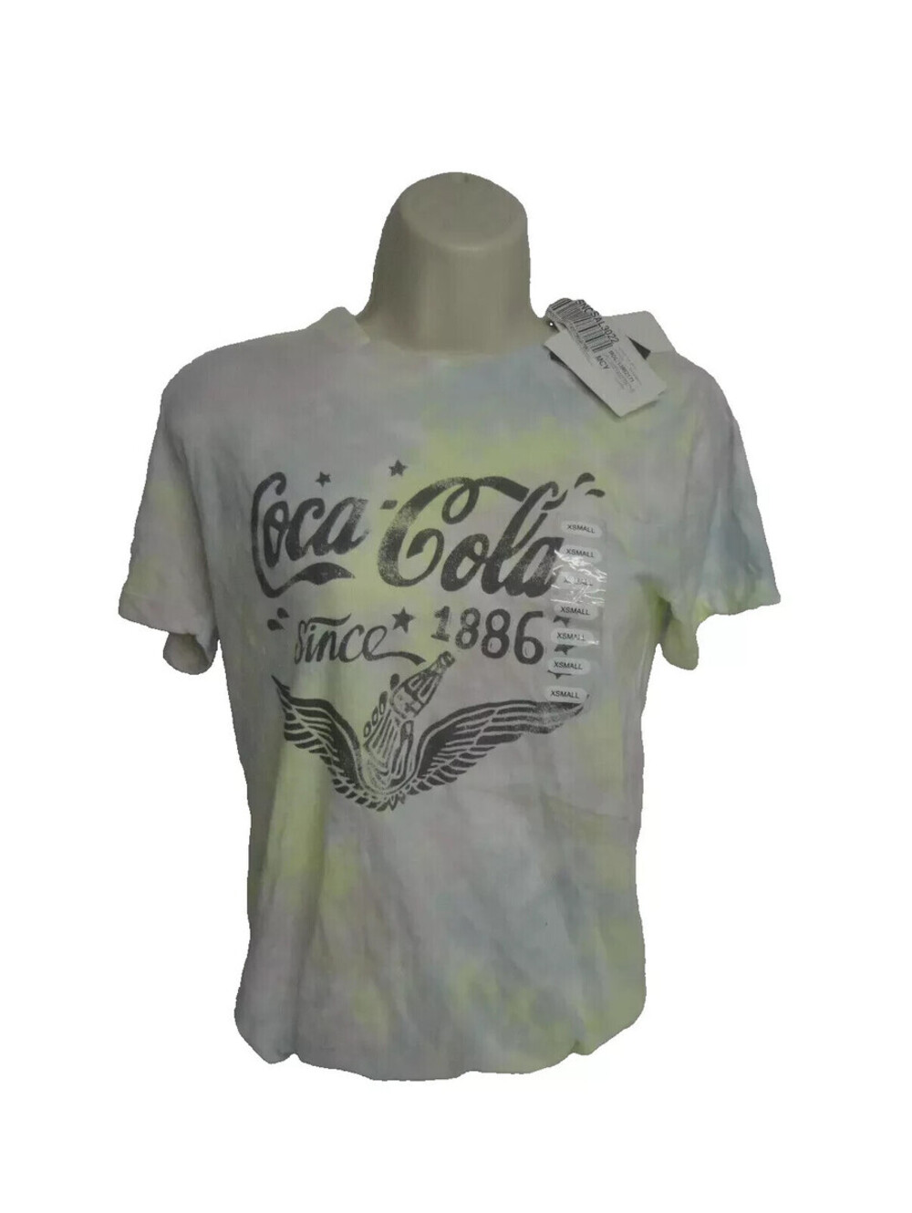 Grayson Threads Womens Coca Cola Tye Dye T Shirt Size XS **New w/Tags**